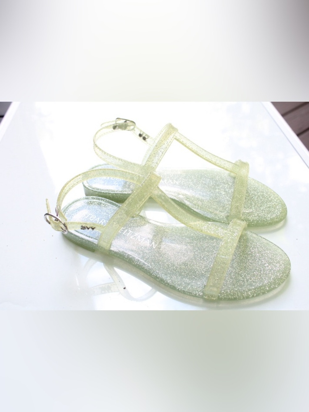 NWOT Stuart Weitzman "Millie jelly sandals